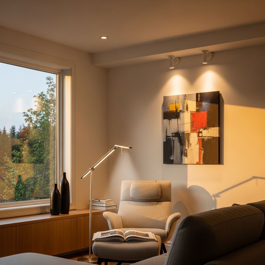 Master ambient, task, and accent lighting to transform your home's atmosphere and functionality.