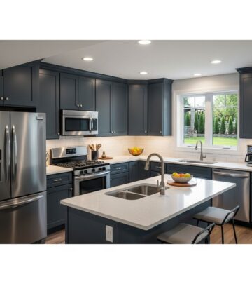 Transform your basement with a functional kitchen: planning, design, and installation tips.