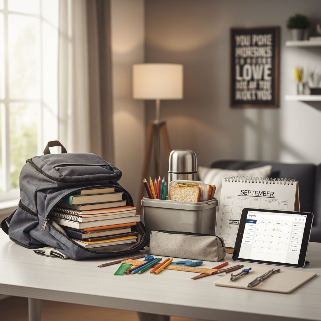 Transform your family’s routine with smart, stress-free strategies for the new school year.