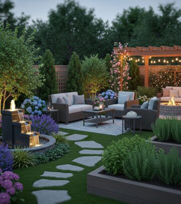 Simple, affordable ways to turn any backyard into a calm outdoor sanctuary.