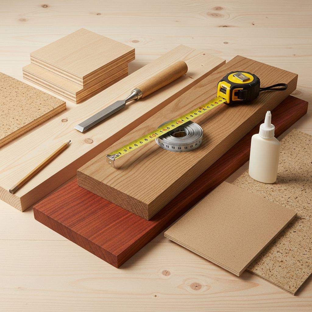 Understand the wood, sheets, and composites that bring your projects to life