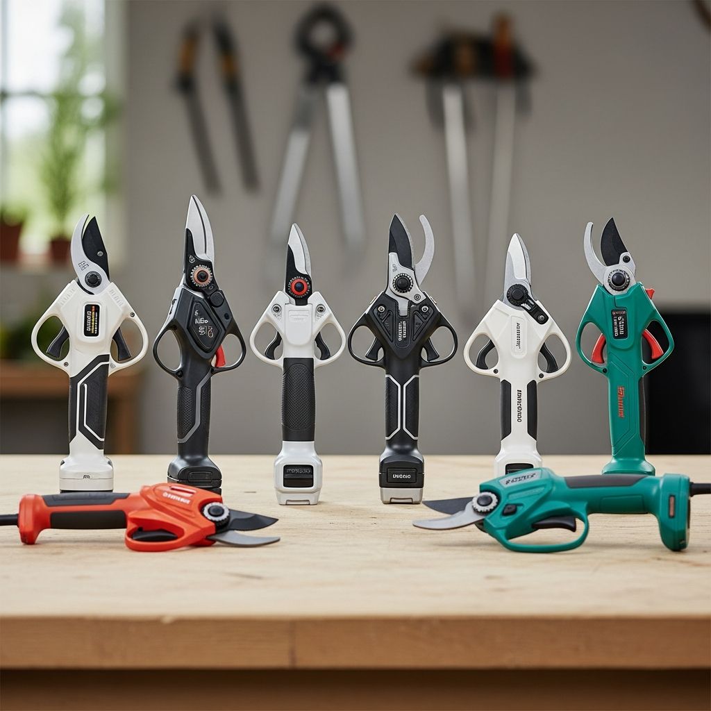 Discover the top-rated electric pruning shears that eliminate hand fatigue and deliver precision cuts.