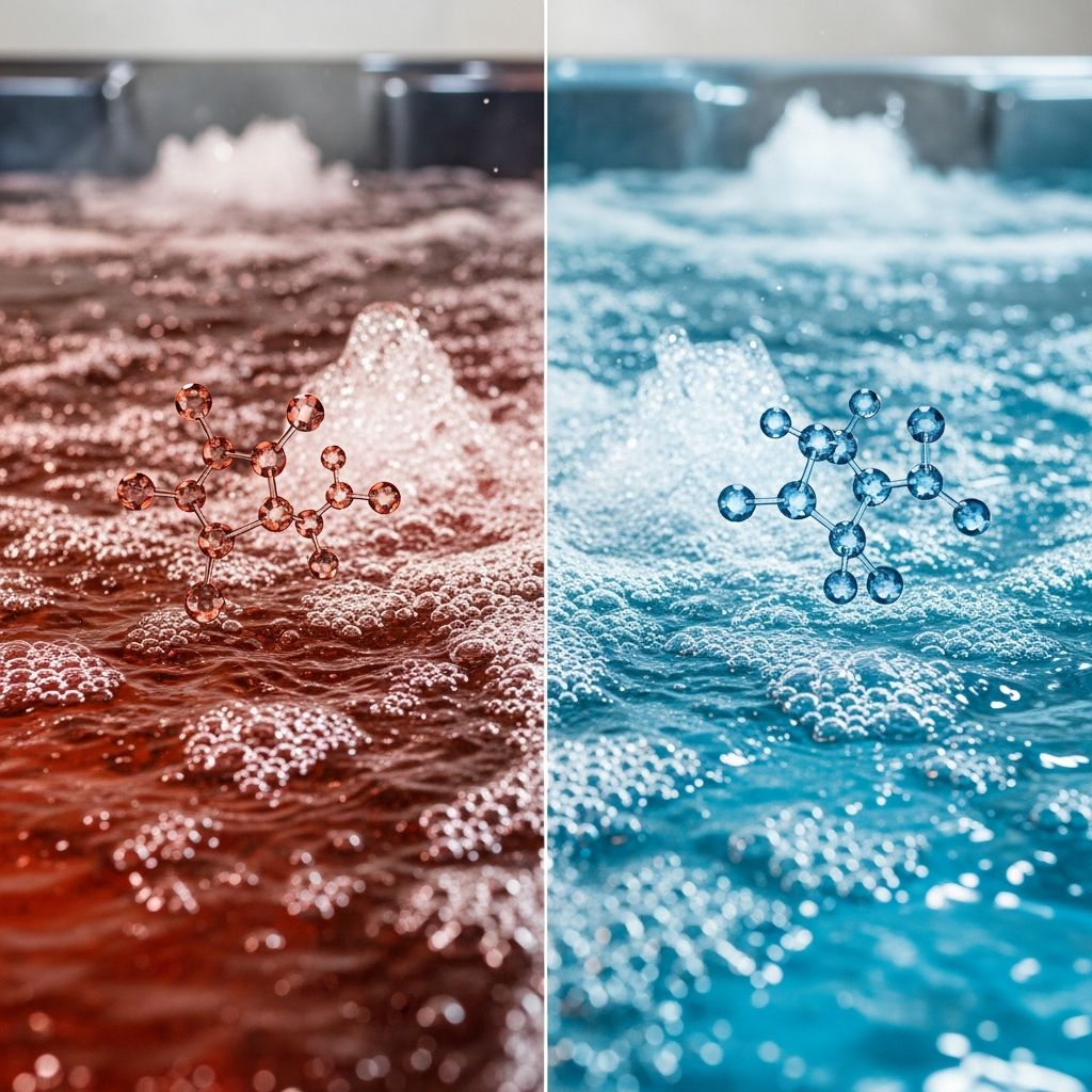 Bromine vs. Chlorine Hot Tub: Which Sanitizer is Best? Compare bromine and chlorine for hot tubs: Learn the pros, cons, and best choice for your spa.