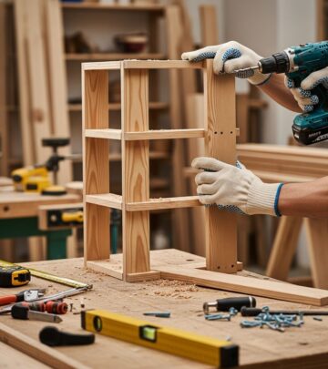 Create custom tall storage shelves with this comprehensive step-by-step DIY guide for every skill level.