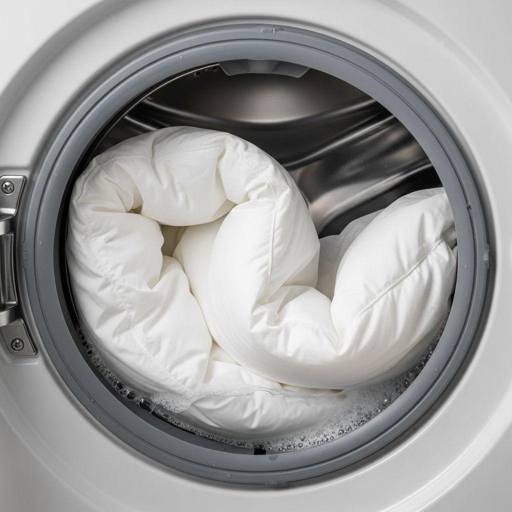 Learn the safest methods to wash your down comforter at home without damage.