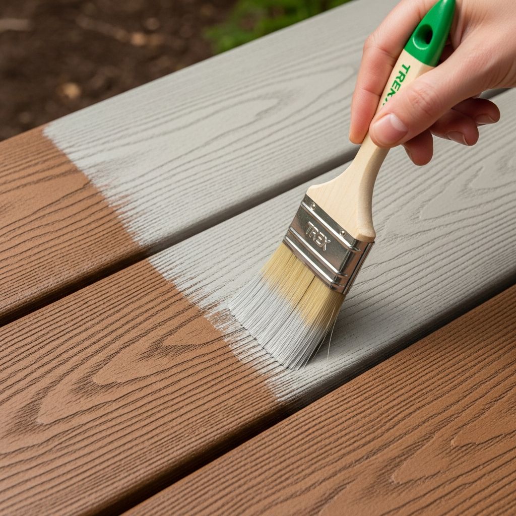 Can You Paint Trex Decking? Complete Guide Learn whether painting Trex composite decking is possible and discover best practices for deck maintenance.