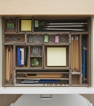 Turn scrap cardboard into a custom, clutter-free drawer system in one weekend afternoon.
