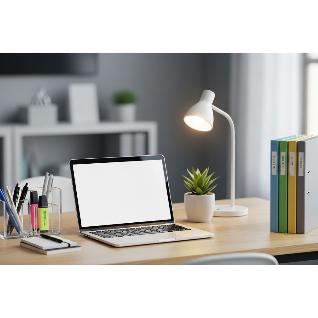 Declutter your workspace with HGTV's proven three-step method for maximum productivity and organization.