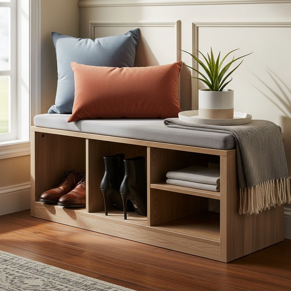 Turn your entryway chaos into calm with a hard-working shoe bench that actually fits your life.