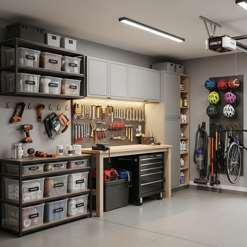 Turn your overstuffed garage into hard-working, clutter-free space you’ll actually love to use.