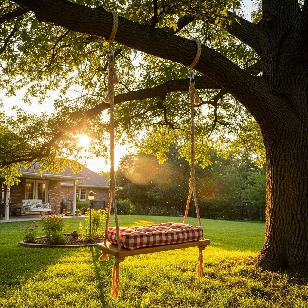 From picking the right tree to the final test push, here’s how to enjoy a backyard tree swing safely and in style.