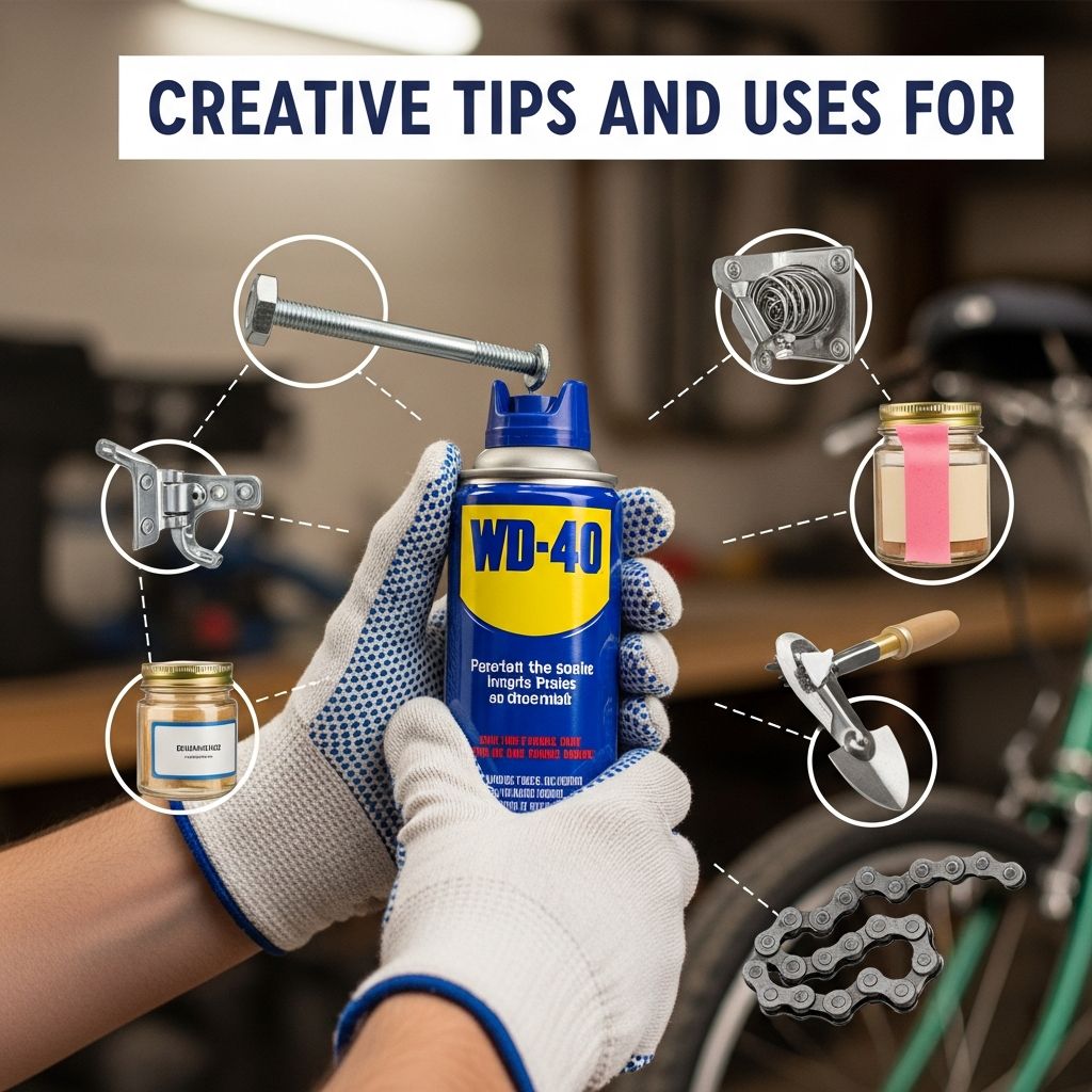 Discover over 20 innovative WD-40 uses beyond lubrication for home, garden, and automotive care.