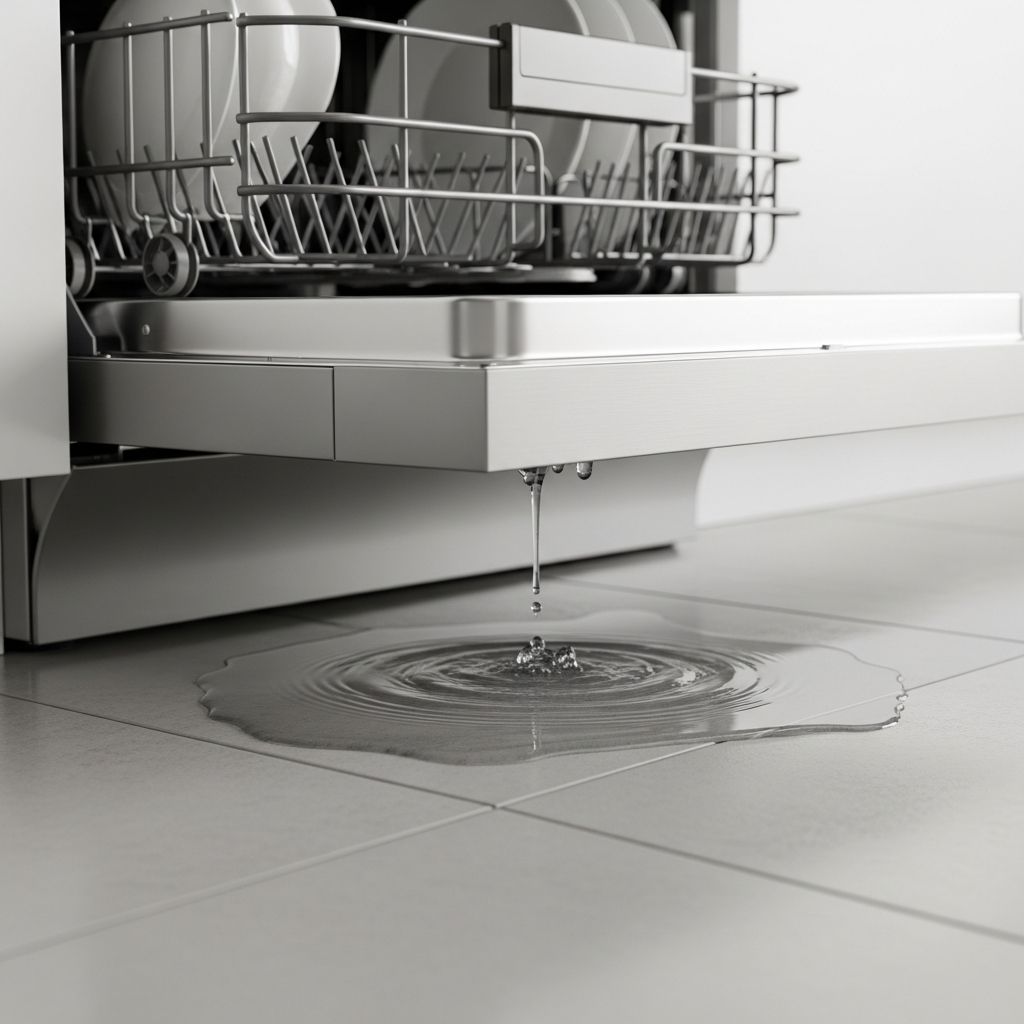 Dishwasher Leaking from Bottom of Door: Causes & Fixes Learn how to diagnose and fix a leaking dishwasher door with simple troubleshooting steps.