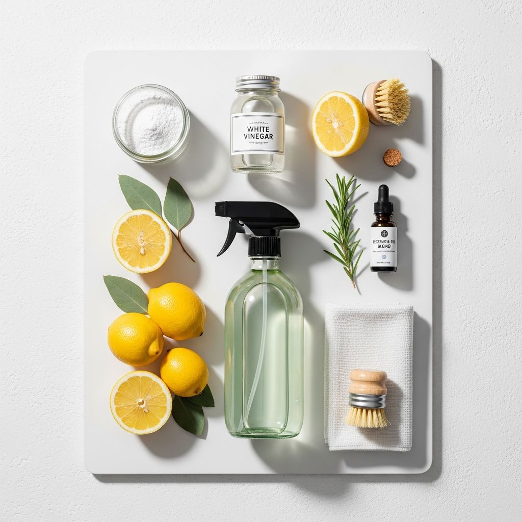 Create your own natural cleaning sprays at home with this comprehensive DIY starter kit guide.