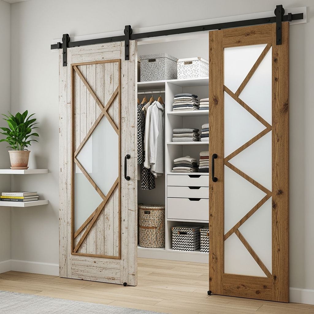 Upgrade any closet with stylish, space-smart DIY doors that are easy to build, install, and customize.