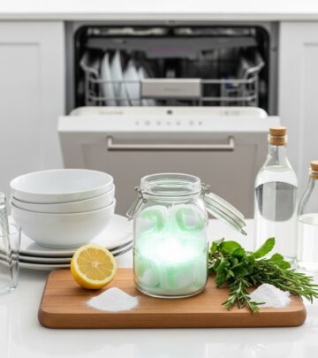 Learn how to make effective, eco-friendly dishwasher detergent at home with simple ingredients.
