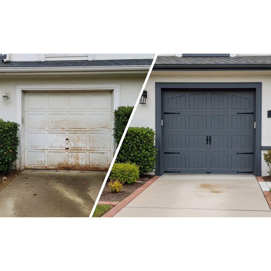 Upgrade your garage door with simple DIY tips and creative ideas for a stunning weekend transformation.