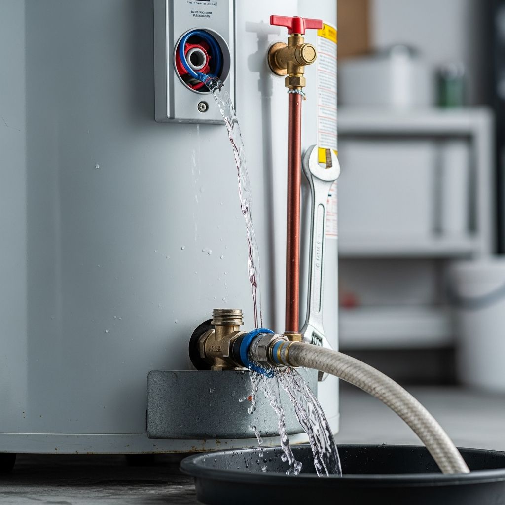 Master the essential maintenance task of draining and flushing your electric water heater to improve efficiency and extend its lifespan.