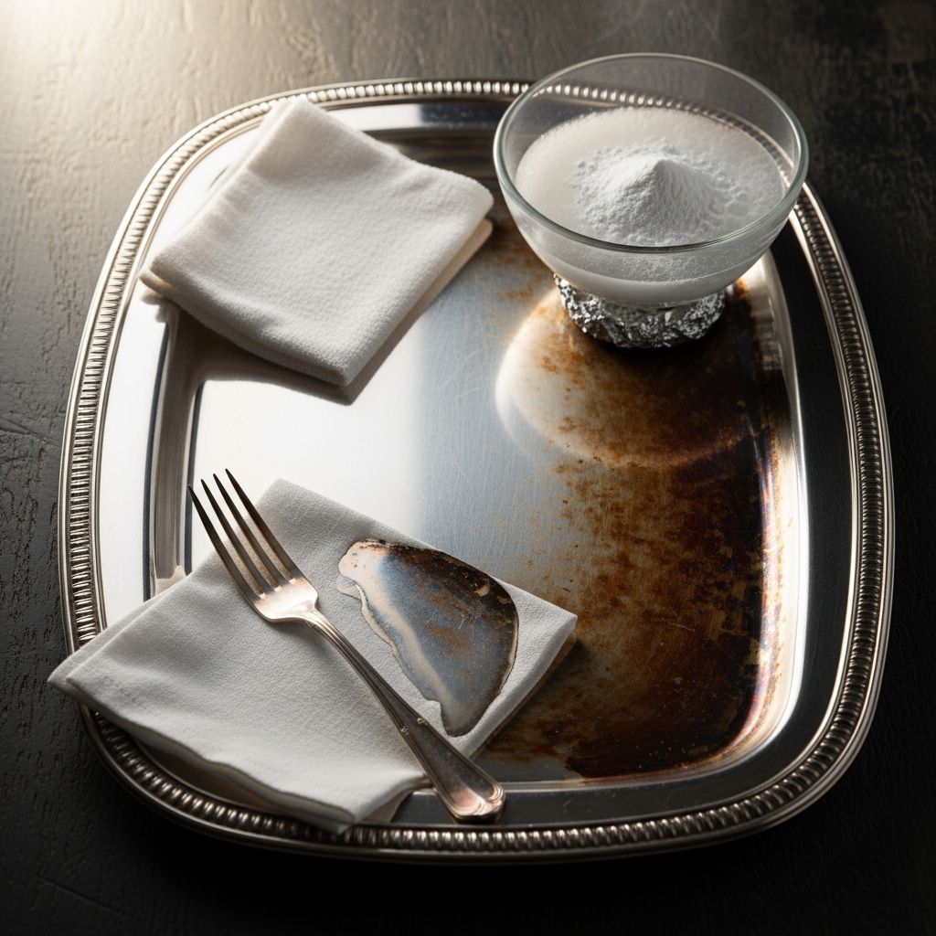 Master the art of silver cleaning with simple household items and proven techniques.