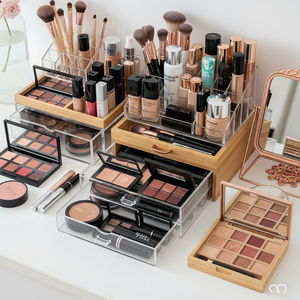Transform beauty clutter into a streamlined, stylish routine with smart storage strategies.