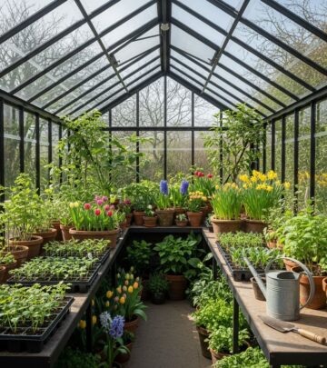 Transform any backyard greenhouse into a bright, productive spring sanctuary with smart design, layout and style ideas.