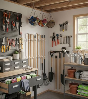 Master your outdoor space with clever tool storage solutions for every yard.