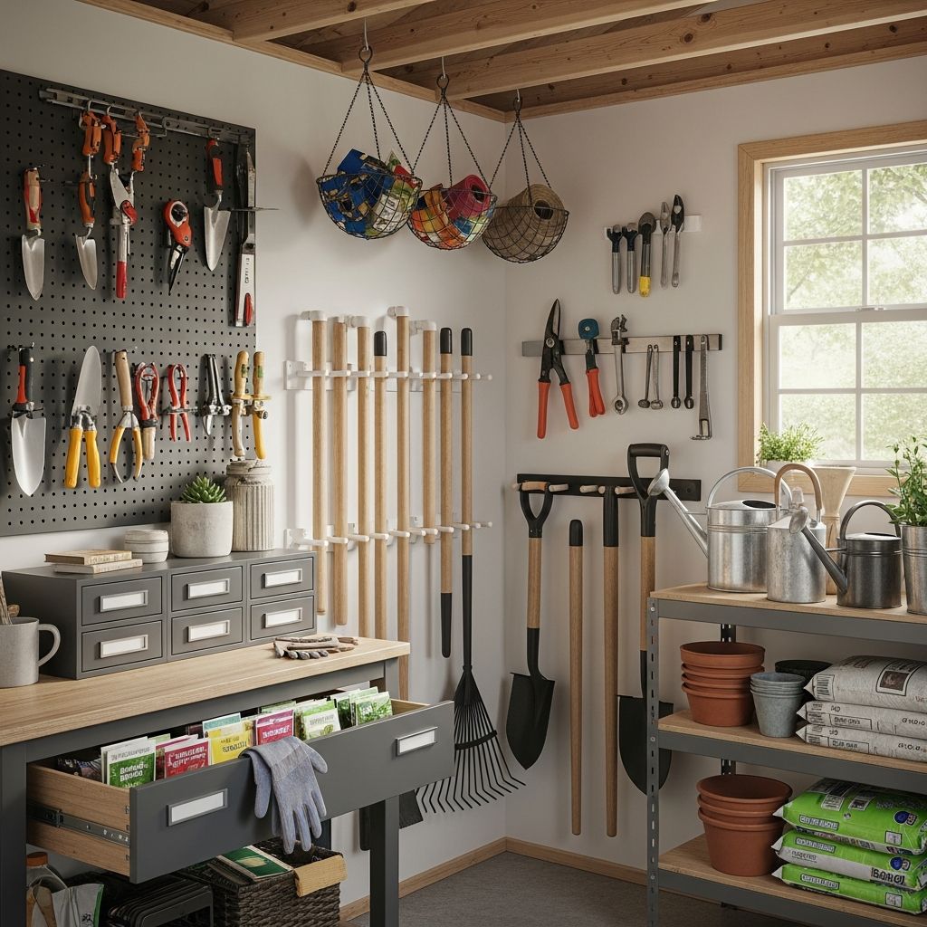 Master your outdoor space with clever tool storage solutions for every yard.