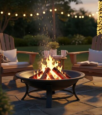 How to choose and use a Hampton Bay fire pit for cozy, safe outdoor evenings