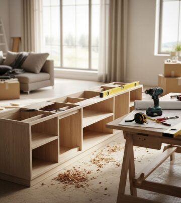 Create the perfect entertainment hub with our step-by-step guide to building a custom entertainment center.