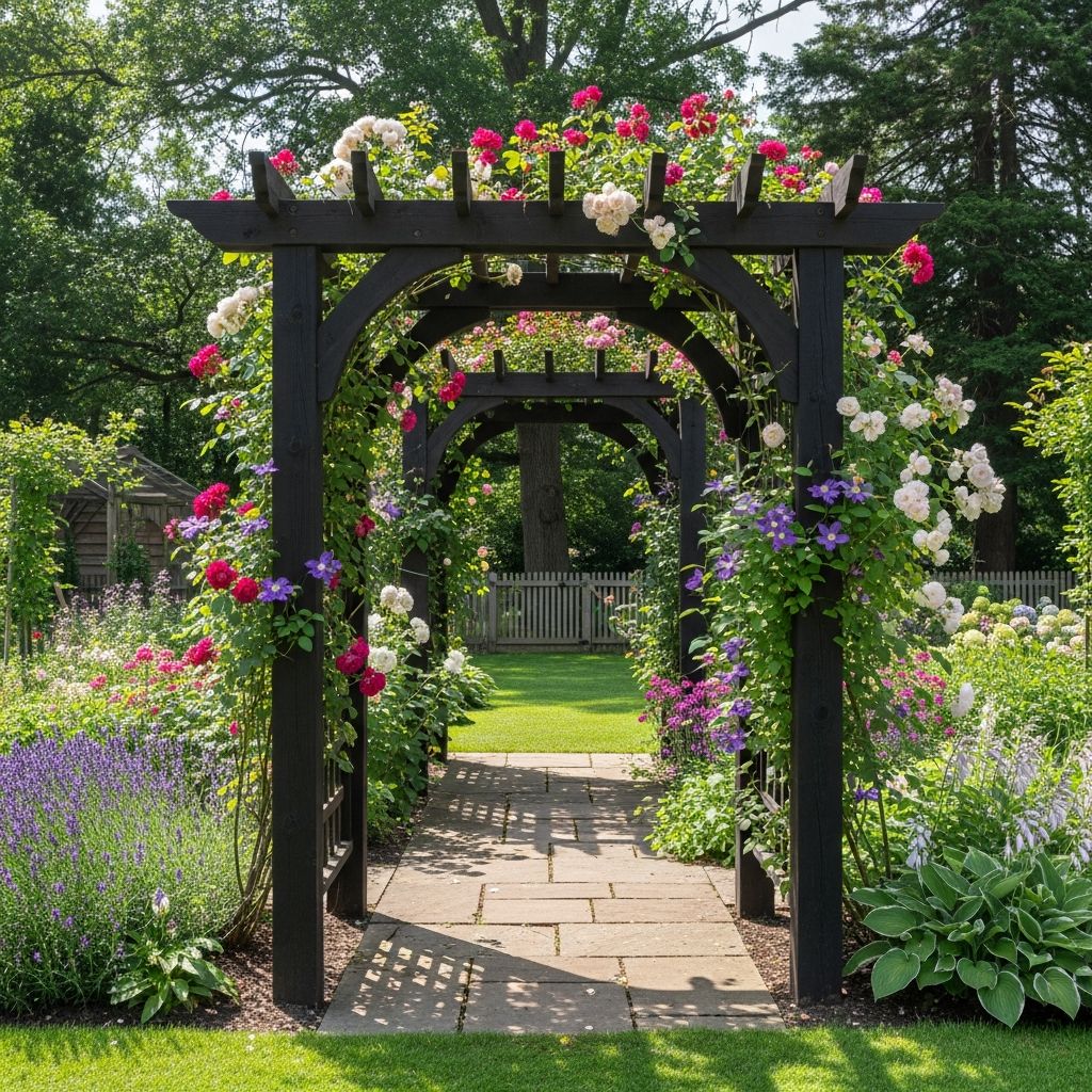 Learn to build a stunning garden arbor with this step-by-step DIY guide for beginners.