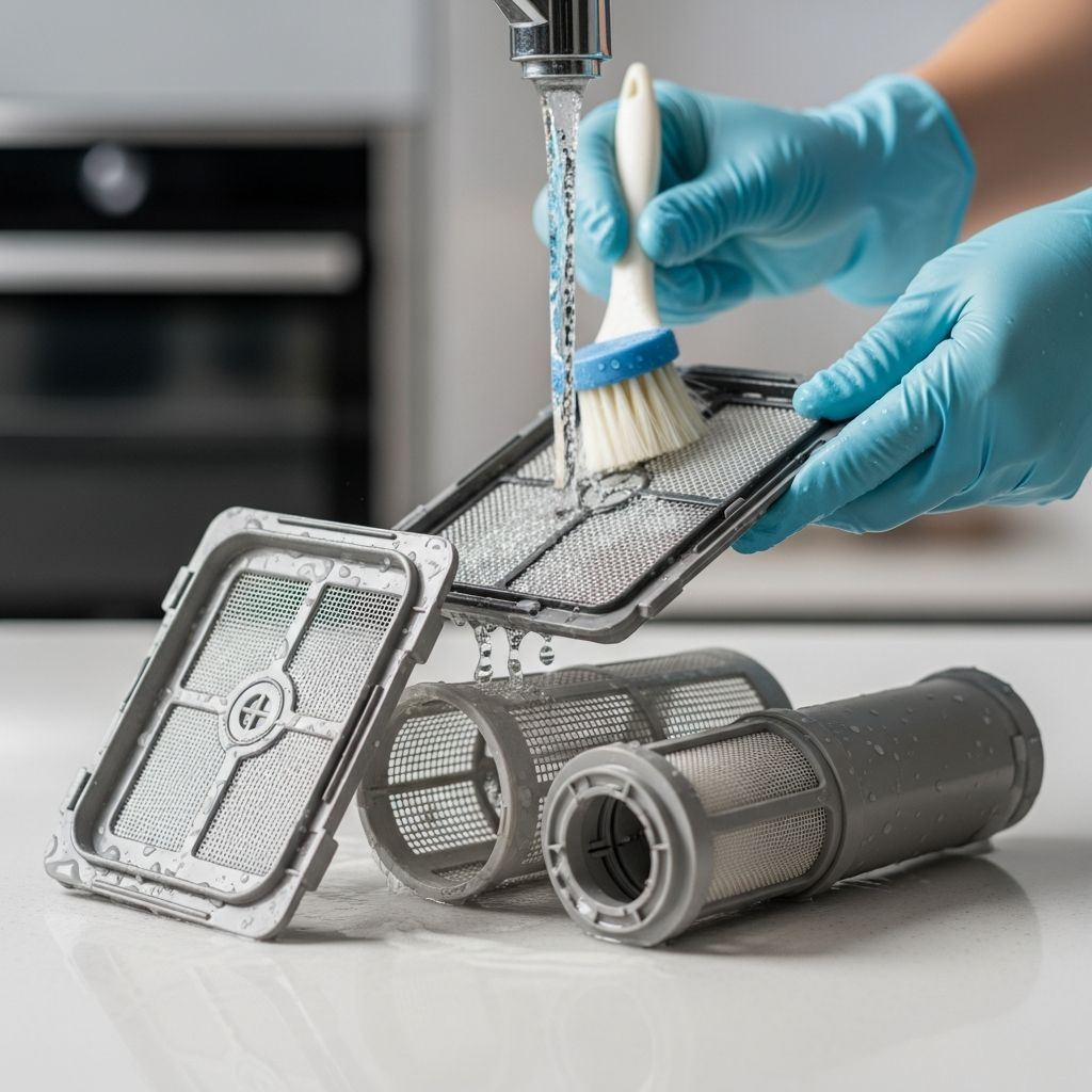 Keep your dishwasher running smoothly with this comprehensive guide to cleaning filters.