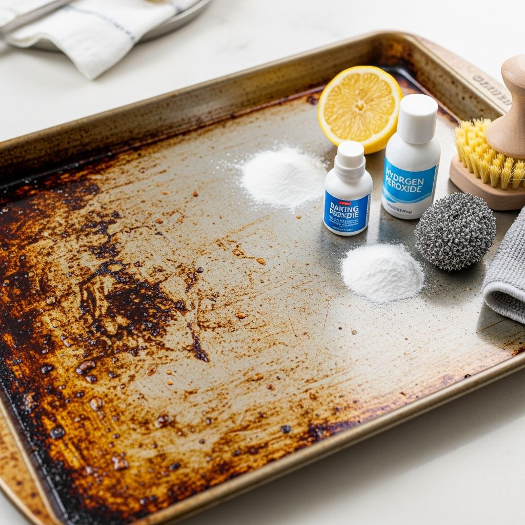 Gentle, effective ways to restore your baking sheets without damaging the metal.