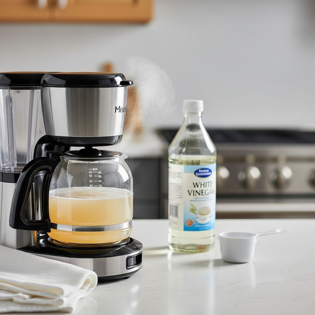How to Clean a Coffee Maker with Vinegar Master the art of cleaning your coffee maker with vinegar for fresher, better-tasting coffee every time.