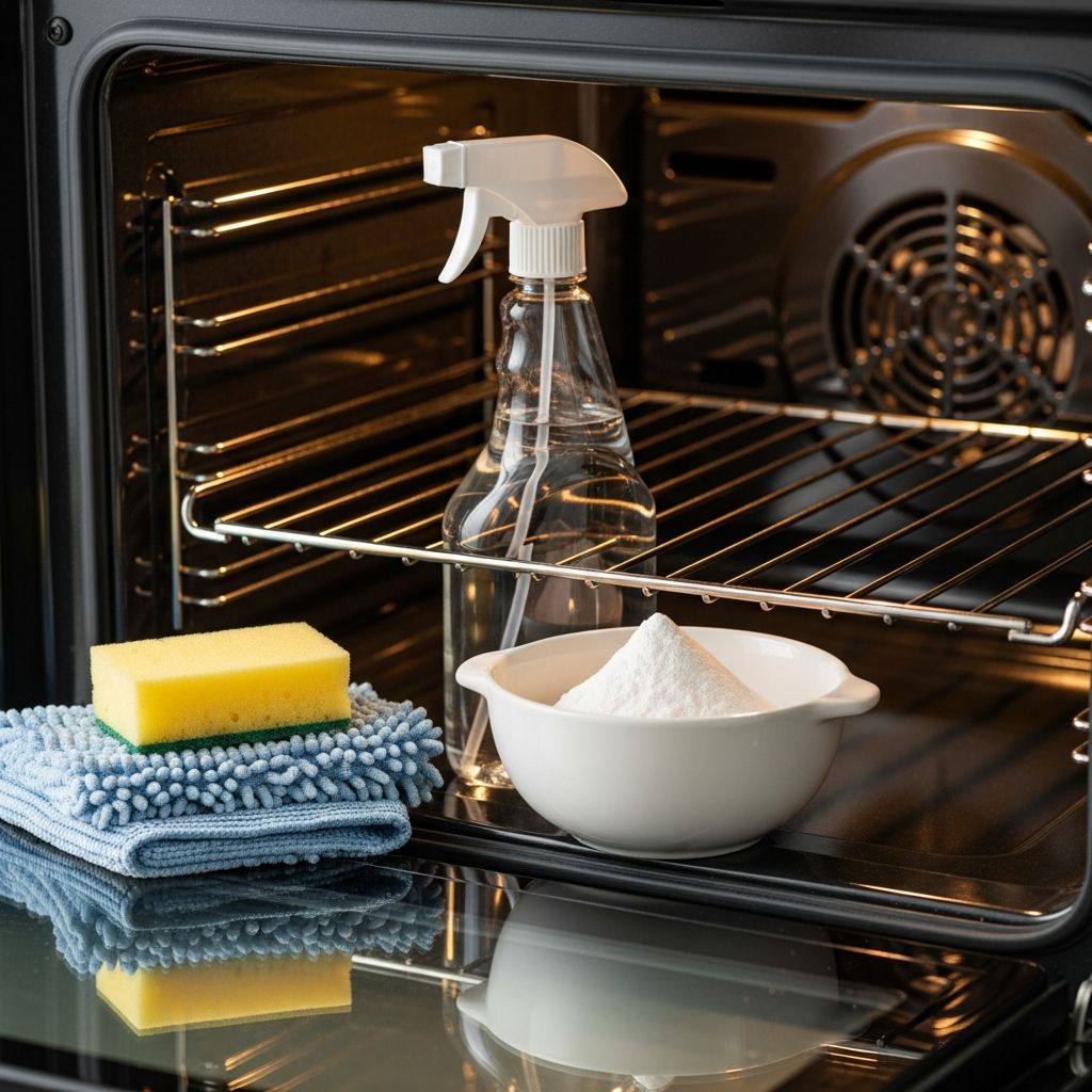 How to Clean Your Oven with Baking Soda and Vinegar Master the art of natural oven cleaning using baking soda and vinegar for a sparkling, chemical-free result.
