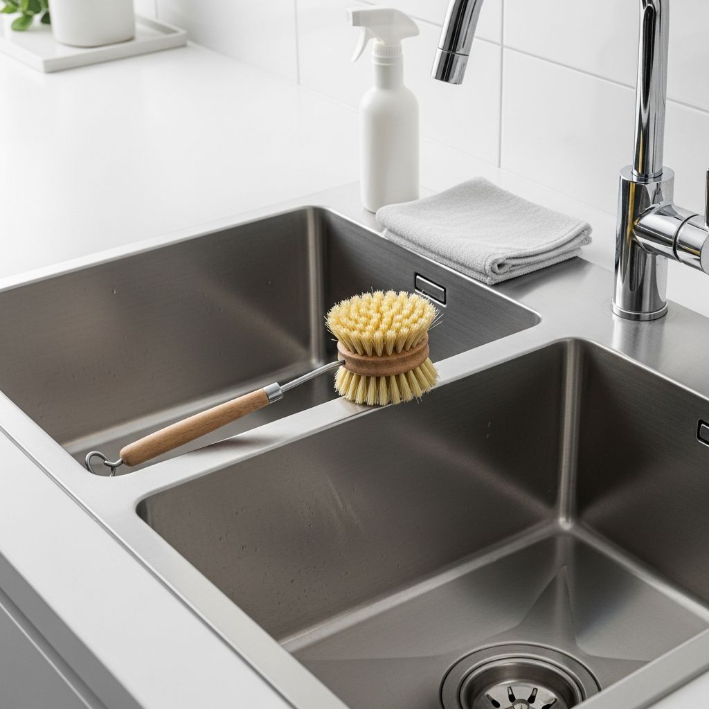 Master the art of cleaning stainless steel sinks with proven techniques and simple solutions.