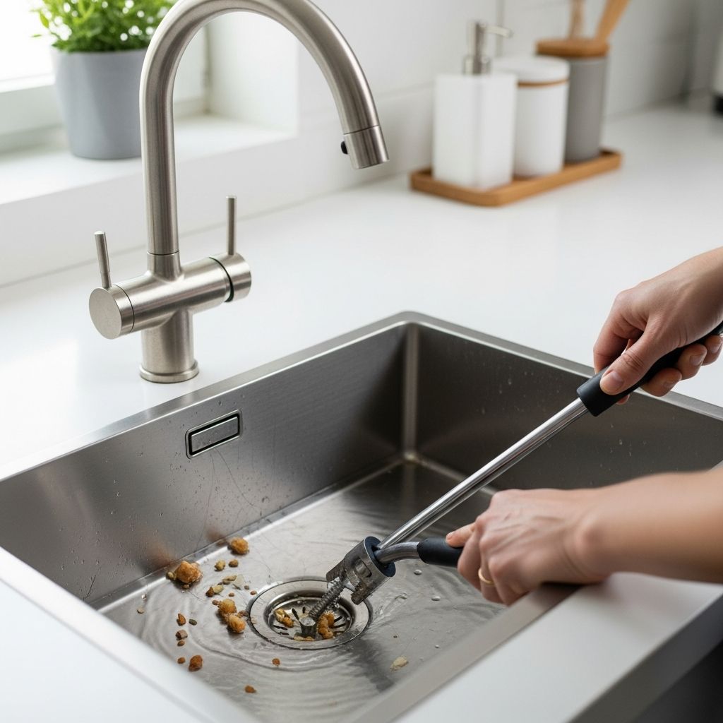 How to Clear Clogged Sink Drains: Complete Guide Master drain cleaning with proven techniques and tools for a free-flowing sink.