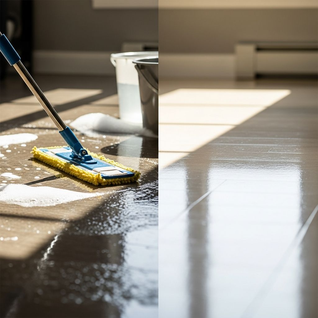 Master the art of deep cleaning vinyl and linoleum floors with proven techniques and expert tips.