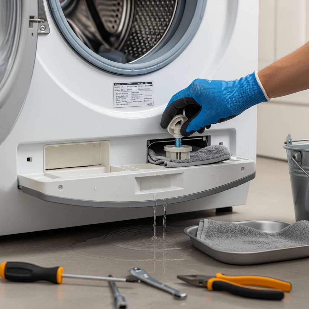 How to Drain a Washing Machine That Won’t Drain Step-by-step guide to fix a non-draining washing machine and restore proper functionality.