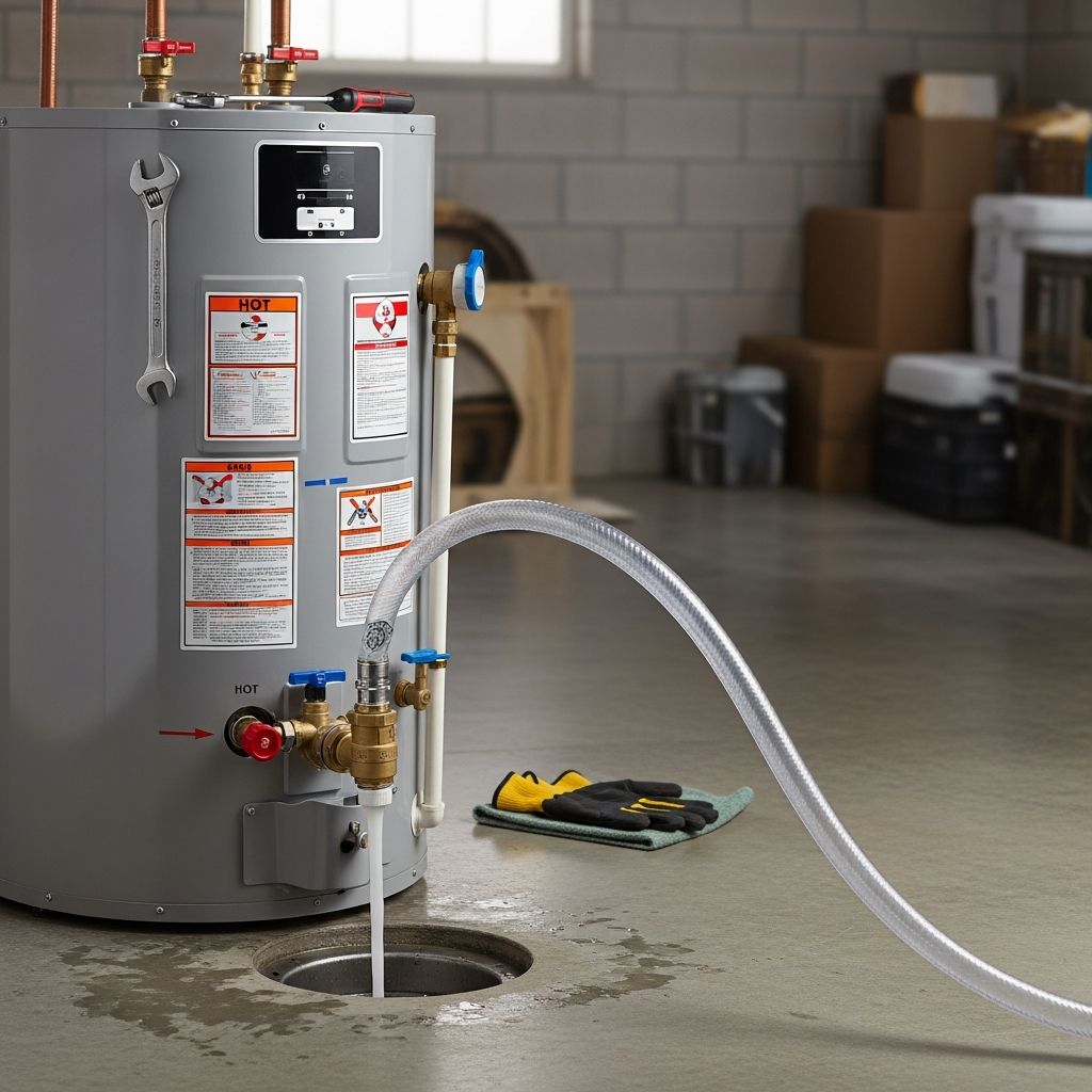 Master the essential maintenance task of draining your water heater to extend its lifespan and improve efficiency.
