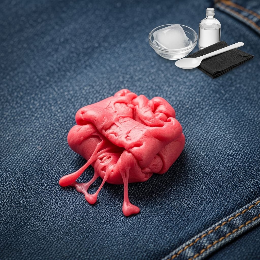 Learn proven methods to remove gum from any fabric without causing damage to your clothes.