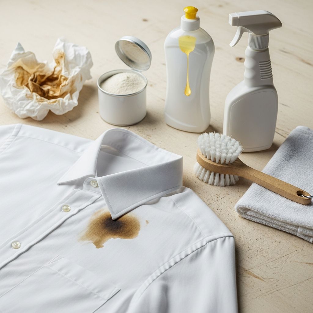 Master the art of removing oil stains from your favorite clothes with proven methods and expert tips.