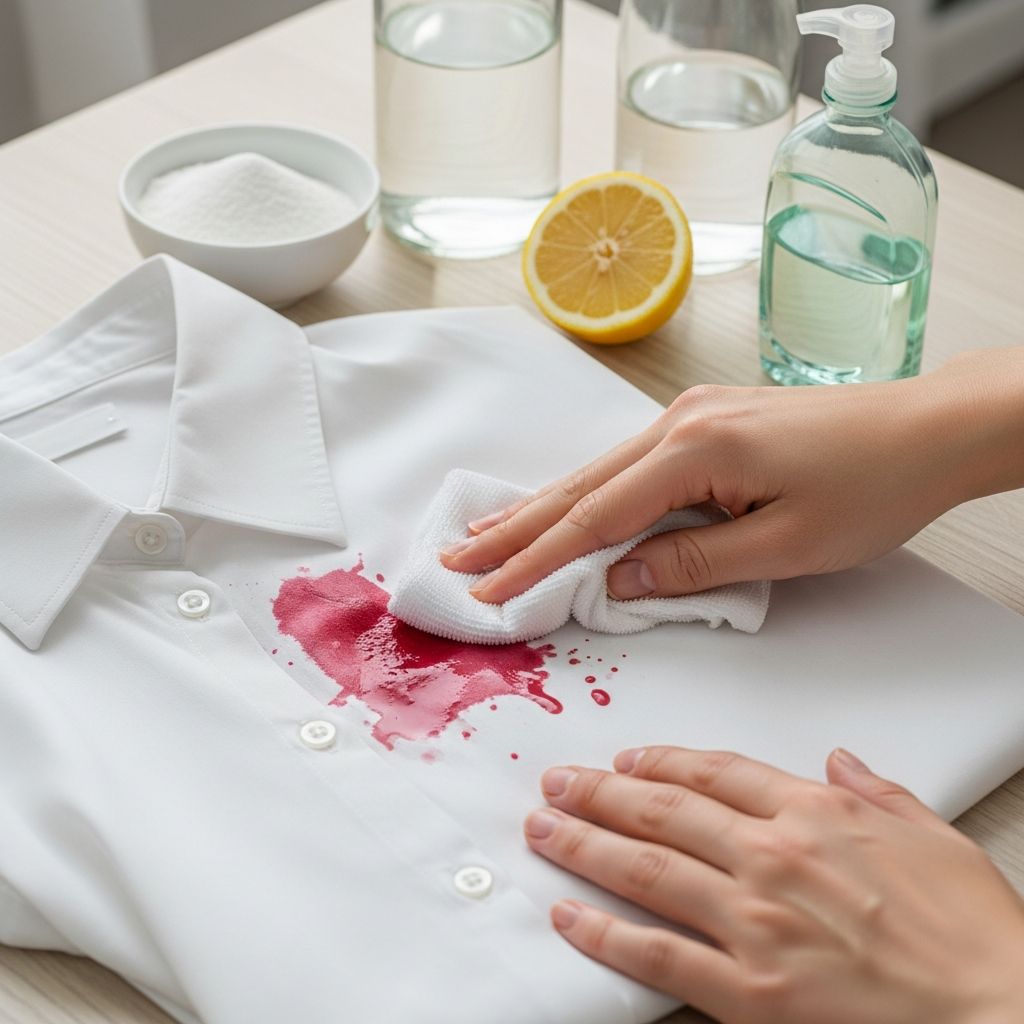Master the art of removing red wine stains from any fabric with proven methods.