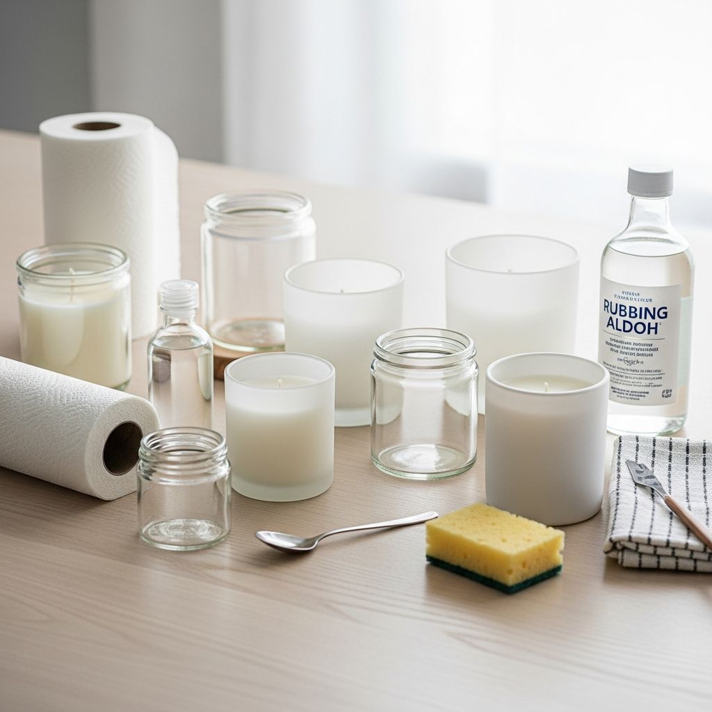 Learn five simple and effective methods to remove wax from candle jars and give them a second life.