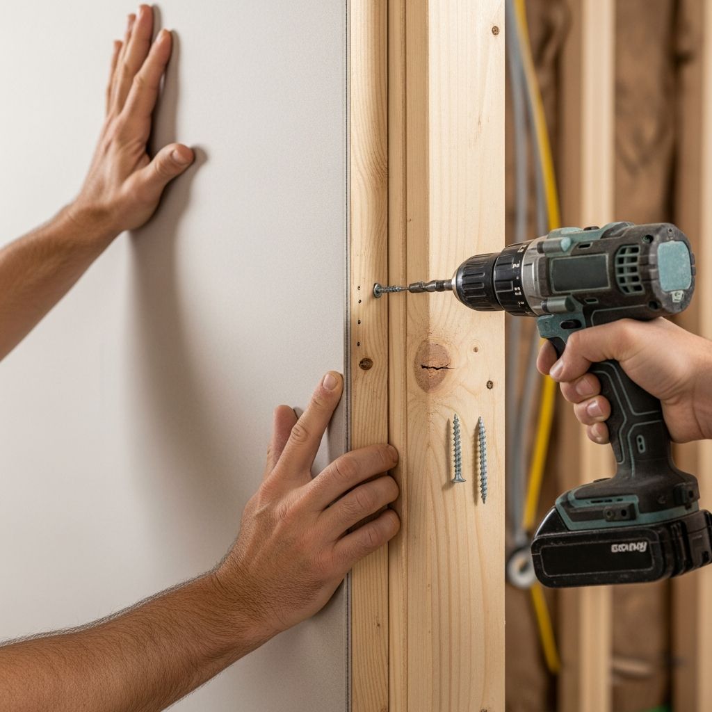 Master drywall installation with our comprehensive step-by-step guide covering ceiling and wall techniques.