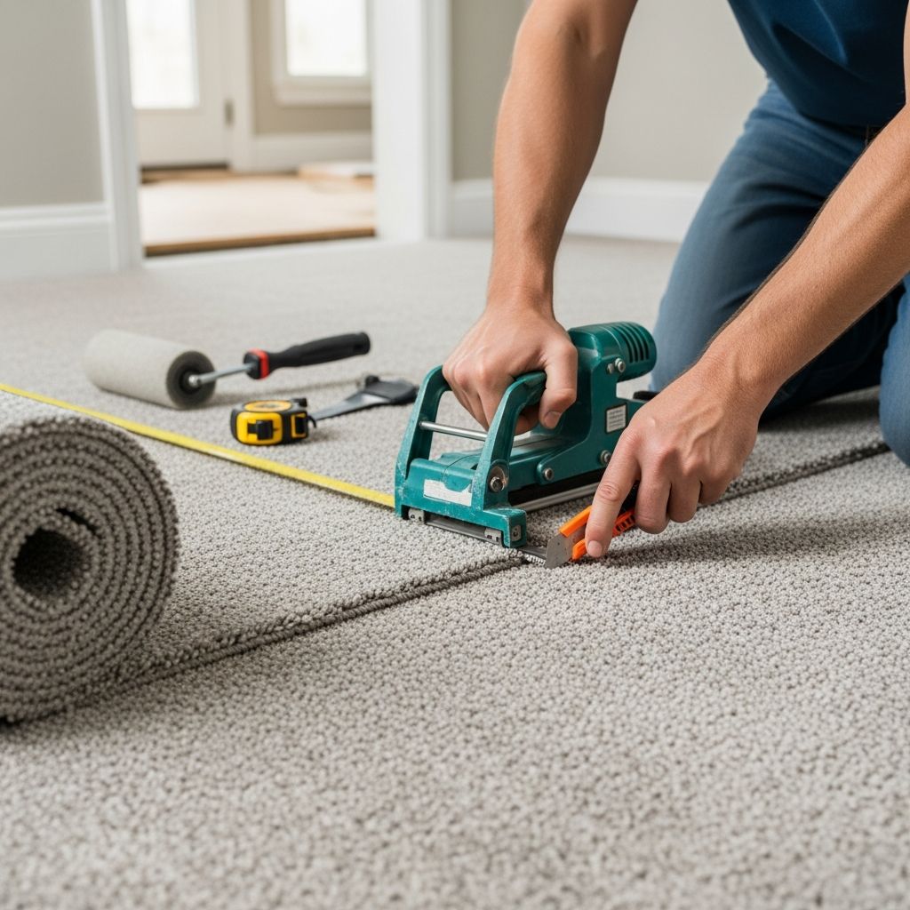 Master carpet installation with our comprehensive guide covering tools, techniques, and professional methods.