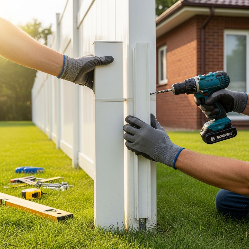 Master vinyl privacy fence installation with expert step-by-step guidance and professional tips.