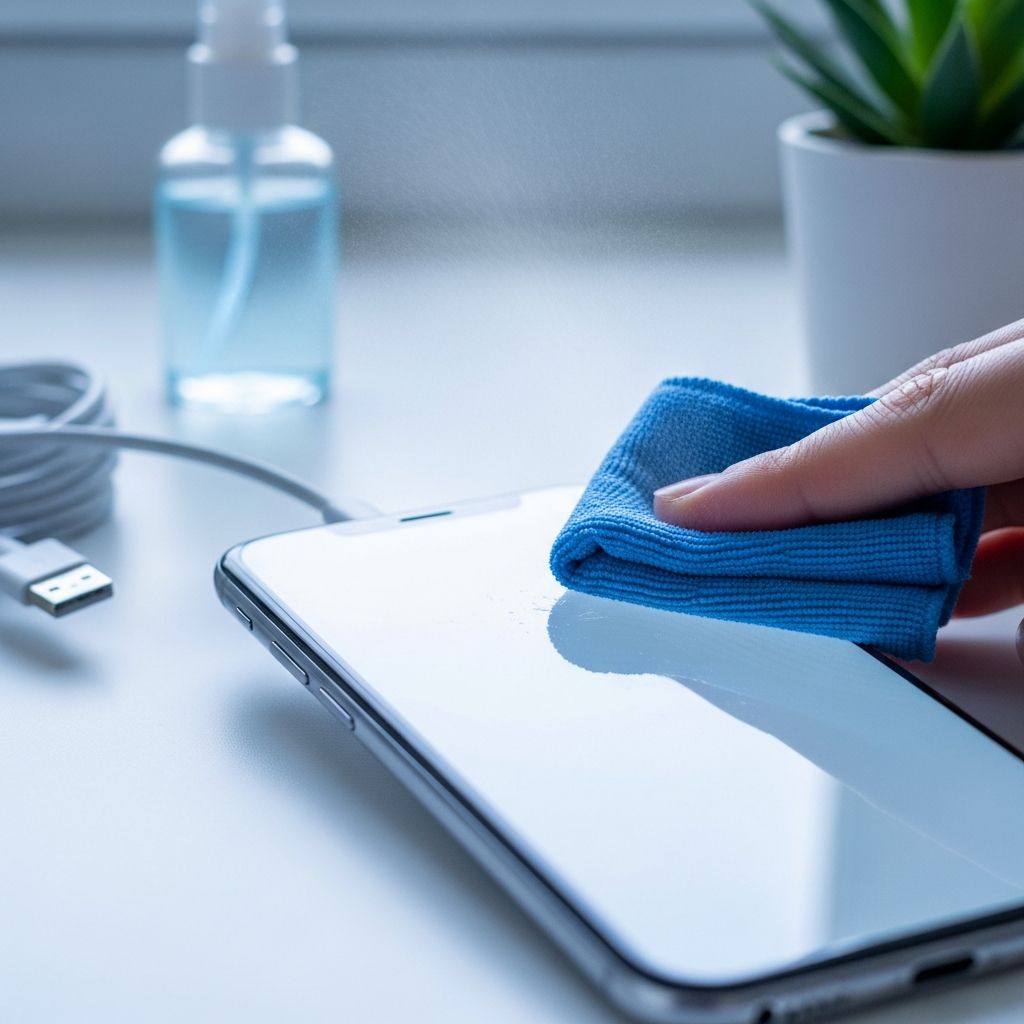 Simple, science-backed ways to keep your smartphone spotless and safer to touch every day.