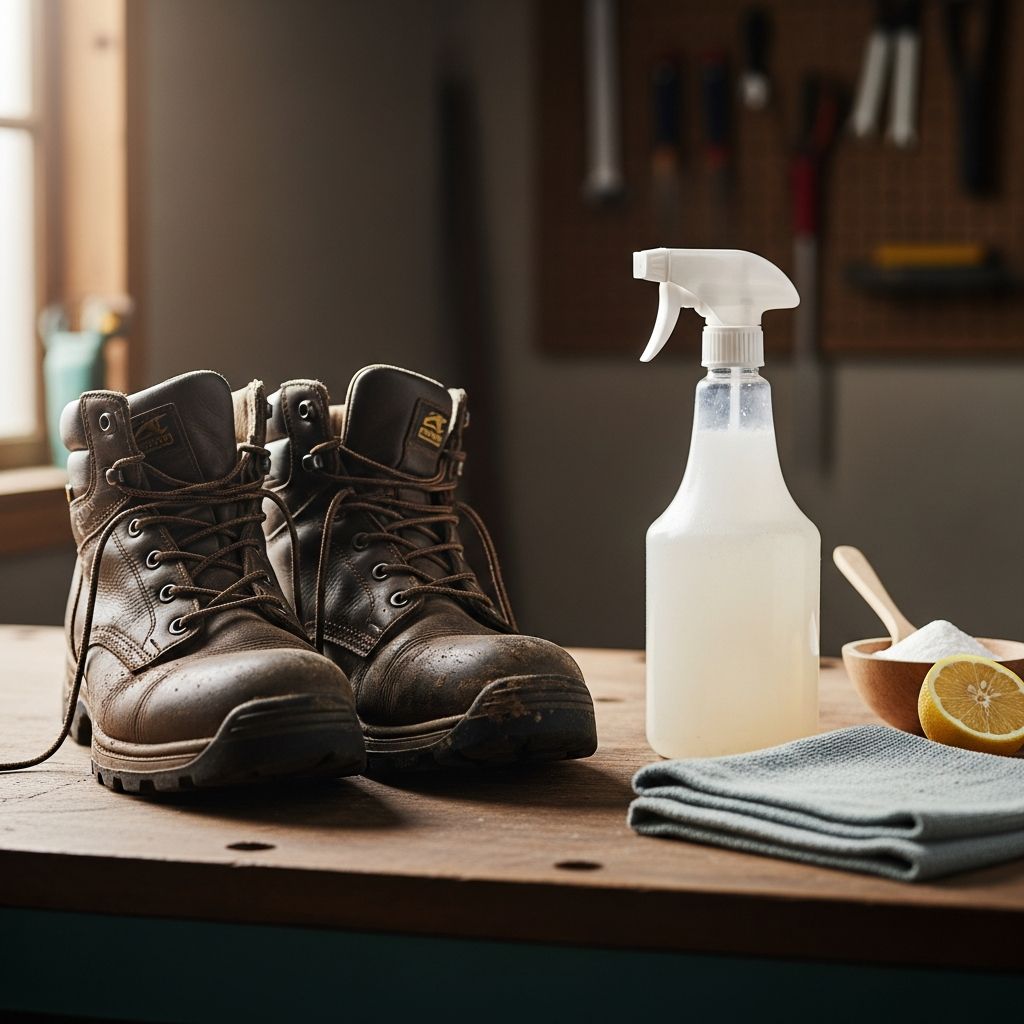 Create effective homemade boot cleaning solutions using common household ingredients.