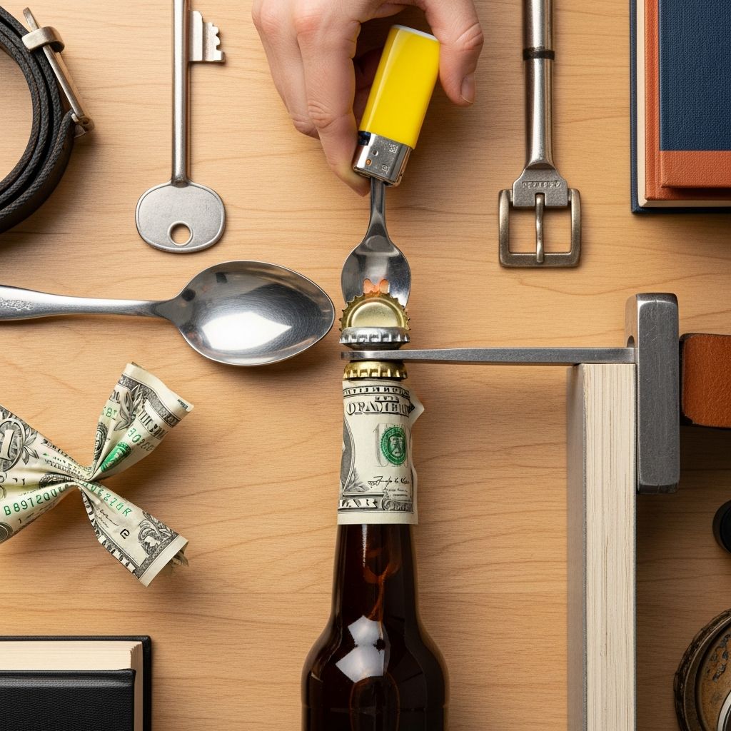 Discover multiple simple and effective methods to open bottles when you don’t have a bottle opener handy.