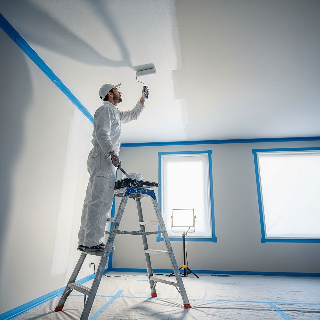 How To Paint A Ceiling: Step-By-Step Guide Master ceiling painting with expert techniques, tools, and step-by-step instructions for perfect results.